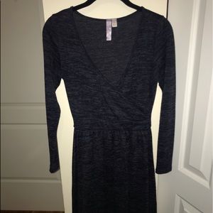 Francesca’s Navy Sweater Dress